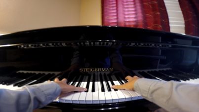 14歳がショパンのピアノ演奏をGo Proを使って演奏者視点で撮影してみた