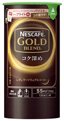 コーヒー ネスカフェ  ゴールドブレンド コク深め エコ&システムパック 110g