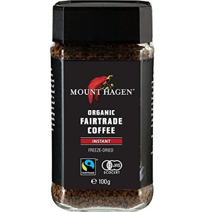 マウントハーゲン オーガニック フェアトレード インスタントコーヒー100g
