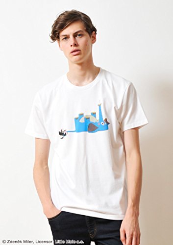 ( グラニフ ) graniph コラボレーションTシャツ / もぐらのクルテク ( クルテクアンドエレファント ) ( ホワイト )