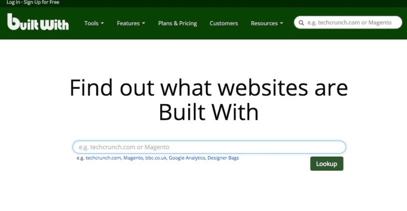 超便利！フレームワークやＳＥＯ最適化を丸裸にするBuilt with