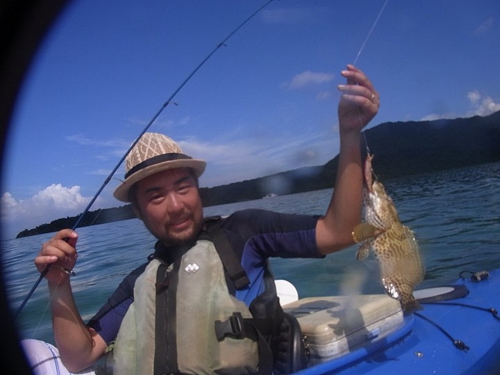 西表島でシーカヤックと釣り！超楽しかったよ！