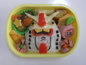 キャラ弁☆ガンダム by あきとｍａｍａ [クックパッド] 簡単おいしいみんなのレシピが119万品