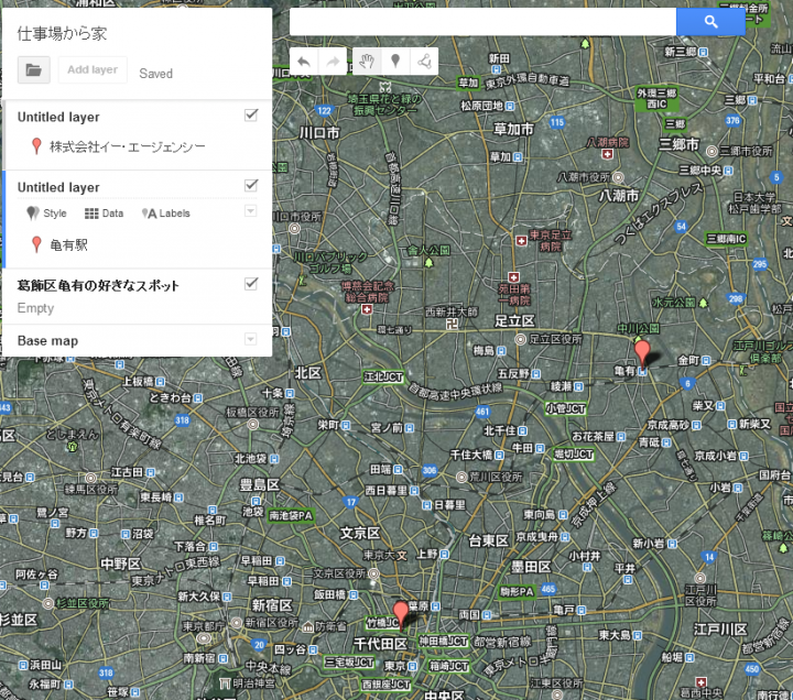 無料の地図作成ツール「Google Maps Engine Lite」がβ公開された。
