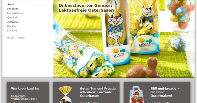 ひよこのチョコレート　riegelein