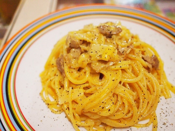 美味しいカルボナーラが作れたよ！イタリア人夫のレシピ