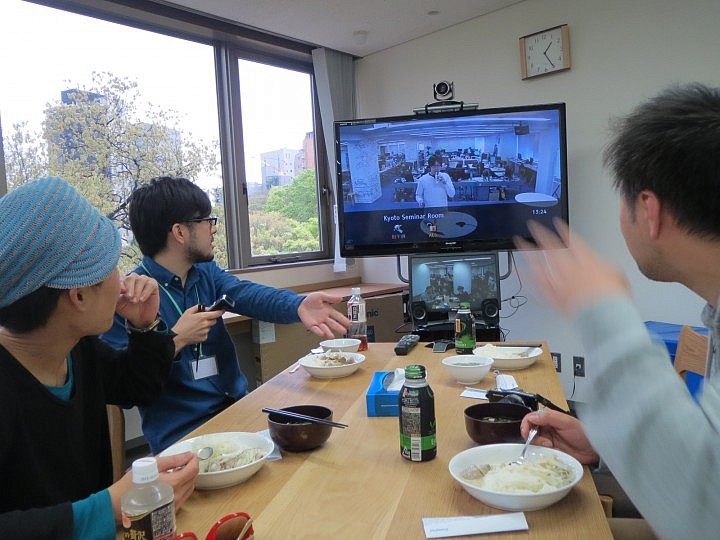 はてなでランチを食べてきた。