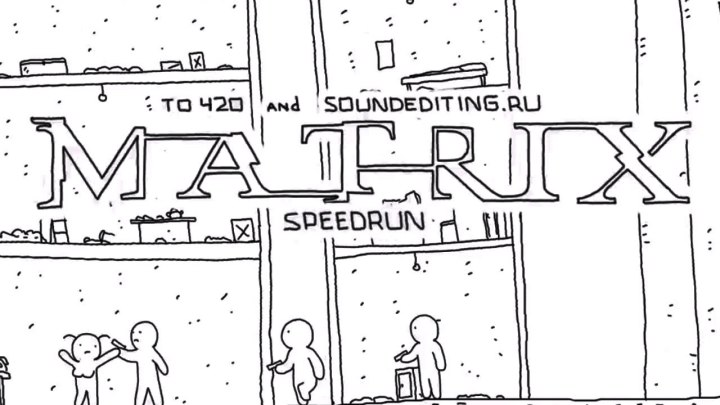 【動画】マトリックスを１分間にまとめたアニメーション