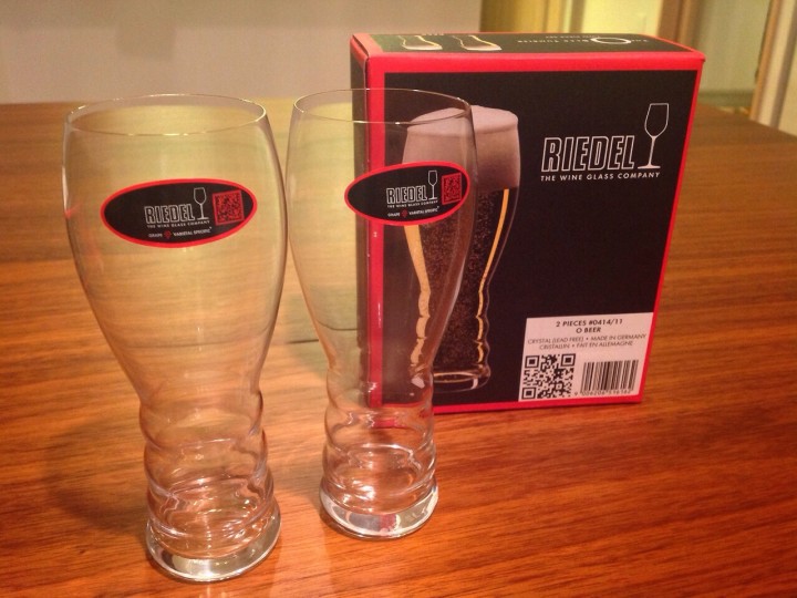 リーデルのビールグラスが最高！！美味しくビールを飲むならこのグラスがオススメ！