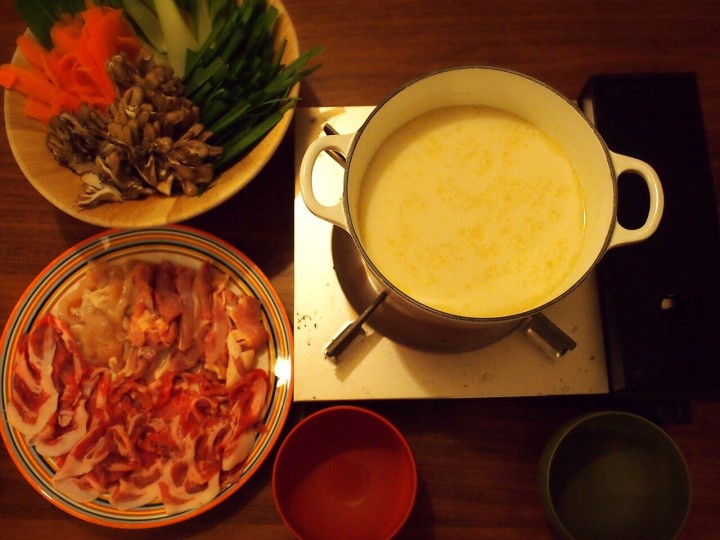 超簡単！超美味しい！豆乳鍋のレシピの紹介。