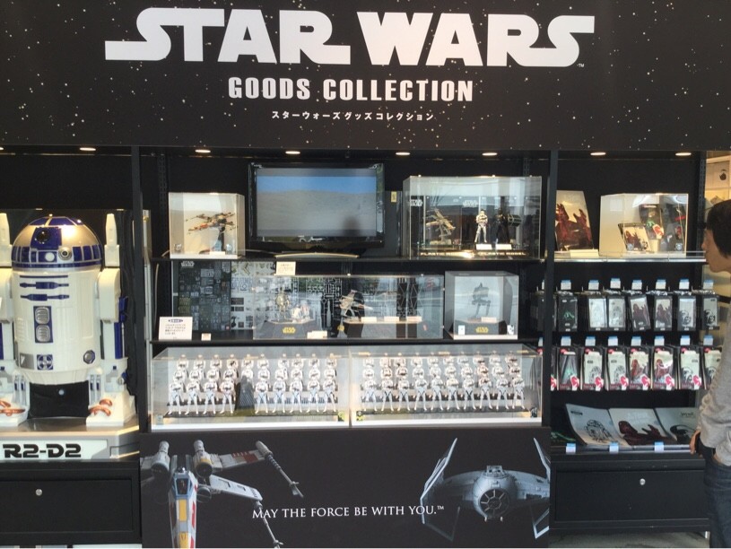 有楽町ロフトにスターウォーズの特設コーナーが！