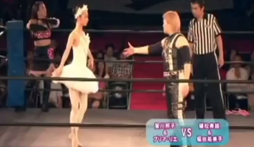 バレエダンサーがプロレスした結果wwwww