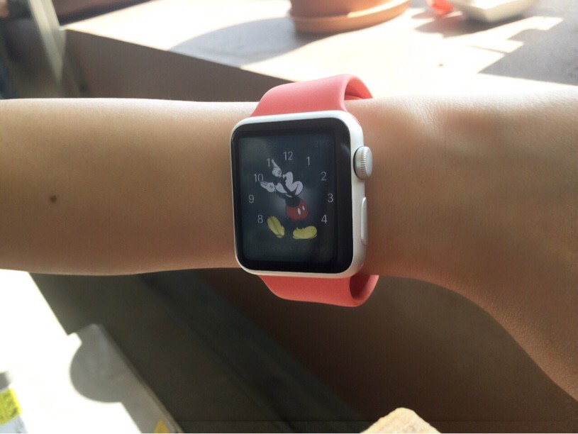 Apple Watchの撮影は、毛穴が気になる。加工方法を紹介。