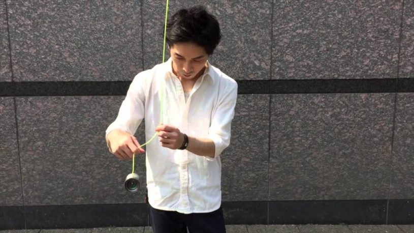 元ワールド・ヨーヨー・コンテスト世界チャンピオンの寺田真悟さんのヨーヨープレー！
