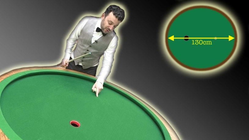 もし、ビリヤードのテーブルが丸くなったら？コンセプト動画を見る限り楽しそうだぞ！