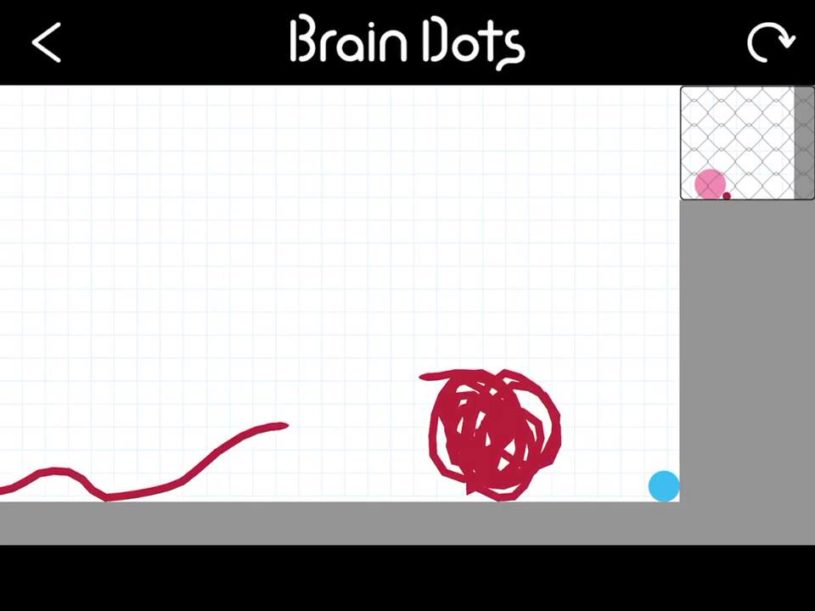 Brain Dotsやってる？新しい装置みたいな仕掛けを考えてクリアしたときは、気持ちいいい！