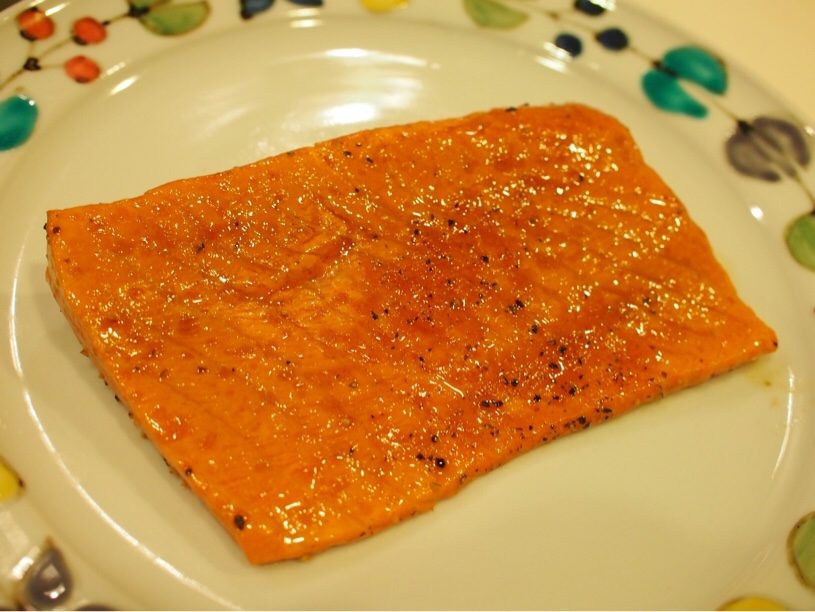 美味しそうな燻製が出来たー！