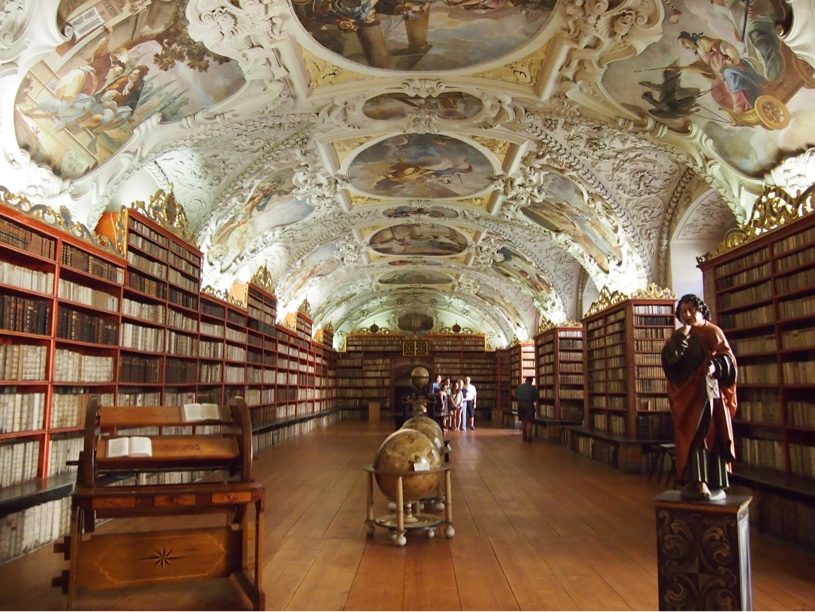 世界一美しいと言われている図書館、ストラホフ修道院 プラハ旅行記