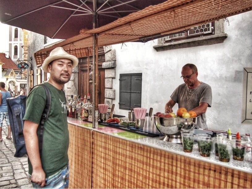 チェスキークルムロフで飲んだモヒートが最高だった話。