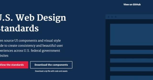 アメリカ政府が、CSSブートストラップをリリース