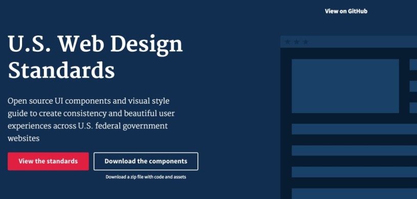 アメリカ政府が、CSSブートストラップをリリース