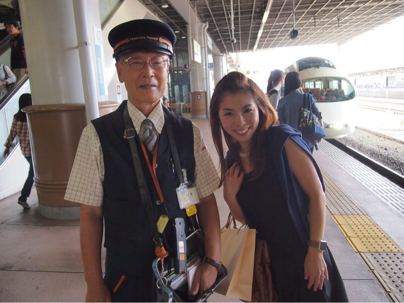 小田原駅 名物駅員さん勝島さんとお話をしました。