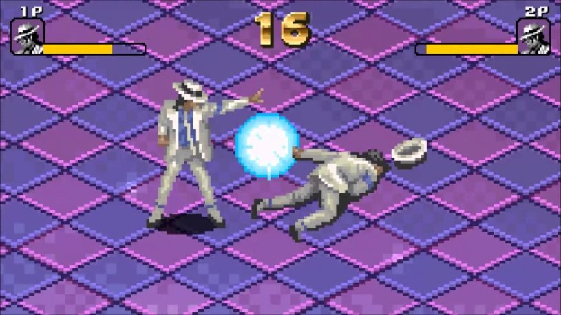 マイケル・ジャクソンVSマイケル・ジャクソンのダンスバトルゲームが無料ダウンロード可能