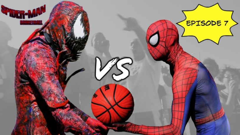 スパイダーマンの凄すぎるバスケットボールパフォーマンス第七弾。