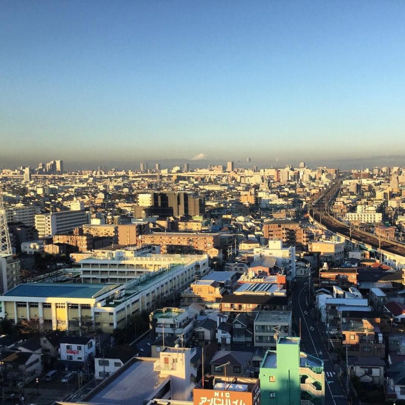 今日は、富士山が綺麗に見えたー！ 良い1日になりますように