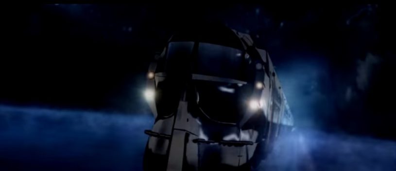 南海電鉄がスターウォーズの電車を走らせてるよ！！ダースベーダー風のフォルムがかっこいい！