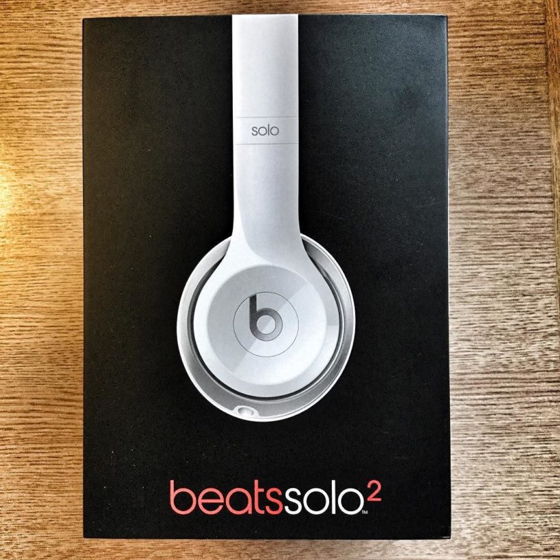 人気のヘッドホンbeats を手に入れたよ！
