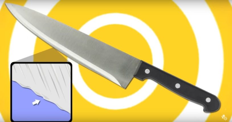 簡単に包丁を切れるようにするために家の中のもので研ぐ方法