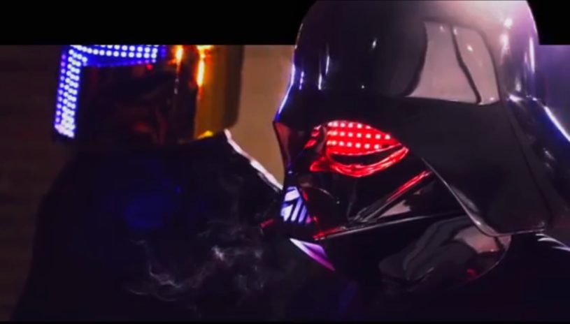 ダースベイダーがダフトパンク風になっているマッシュアップ動画「ダースパンク」がかっこいい！！！