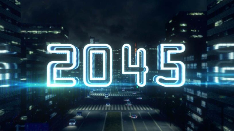 「2045」中学３年生が自主研究で制作した映像作品が素敵と話題に