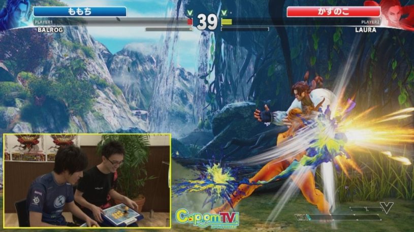 「かずのこ」VS「ももち」ガチバトル『ストリートファイターＶ』かずのこ強い