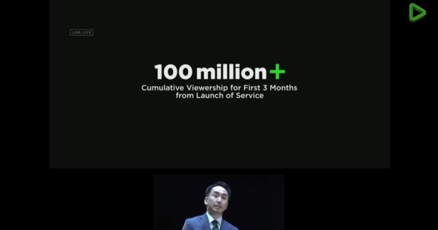 LINEが企業カンファレンスを生中継中３６万人視聴中LINE CONFERENCE TOKYO 2016 – LIVE