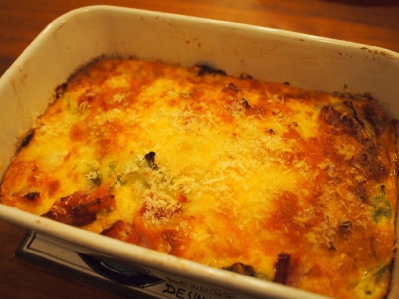 春キャベツのフリッタータのレシピ