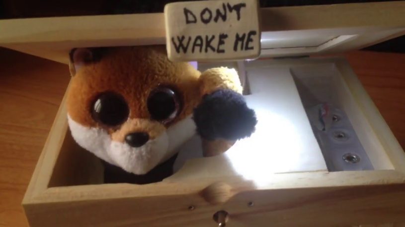 起こさないでボックスｗｗｗｗｗ　動きがやばすぎるｗｗｗ