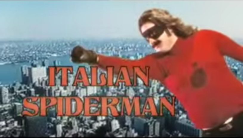 イタリアのスパイダーマンｗｗｗB級映画風でたまらないｗｗｗｗ