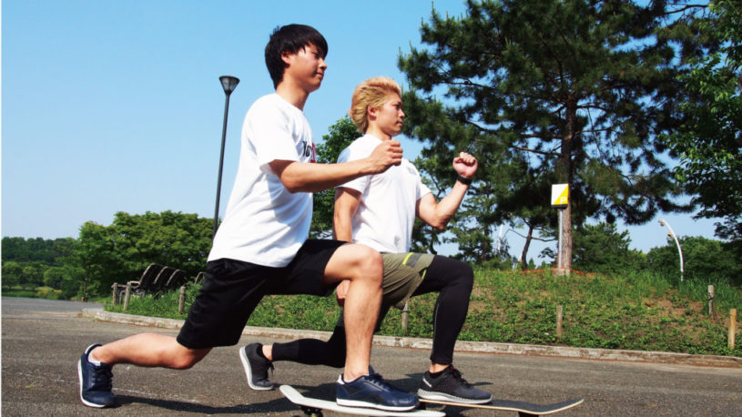 遊びながらの筋トレがヤバイ楽しさ！スケボー＆ペニーでアウトドア筋トレ！