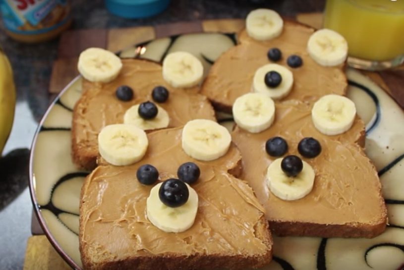 熊ちゃんのトーストを作る方法