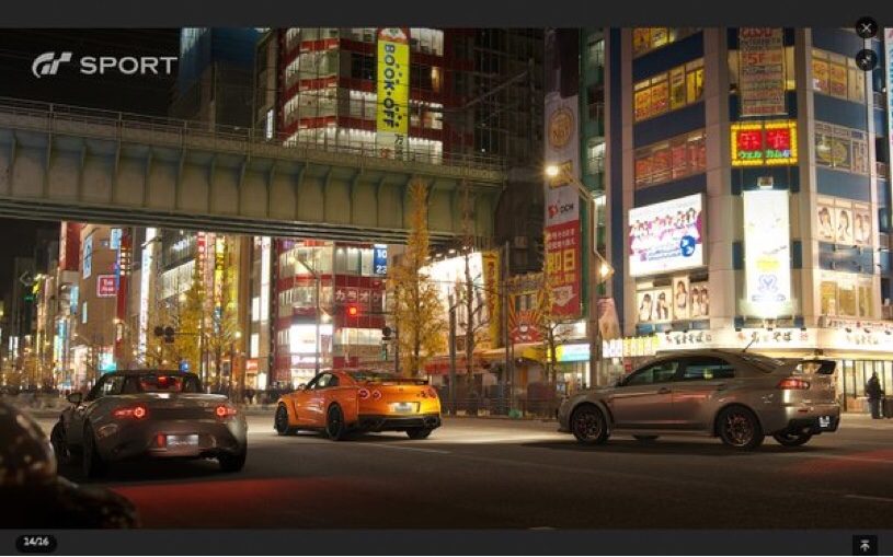これゲームですよ。グランツーリスモの秋葉原の様子がリアルすぎる。すげえと話題に