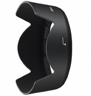 Nikon D5500の標準レンズキット付属のレンズ「AF-S DX Nikkor 18-55mm F3.5-5.6G VR II」のレンズフード