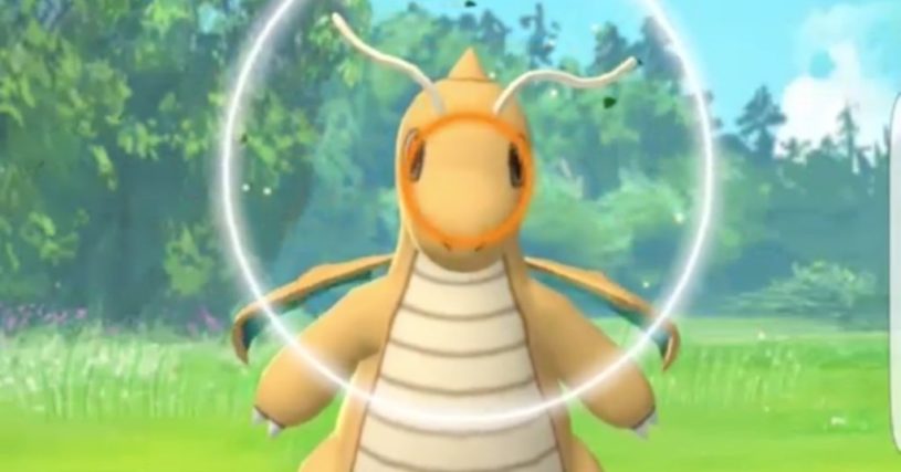 ポケモンGO、カイリュウが華麗に逃げていく様子が話題に