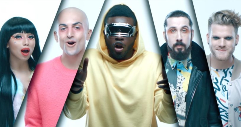 ビートボックス集団Pentatonixがパフュームの曲を演奏！かっこいい！