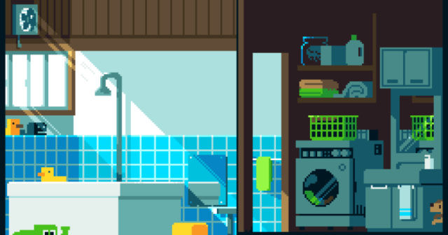 ファミコンみたいなGIFアニメが素敵