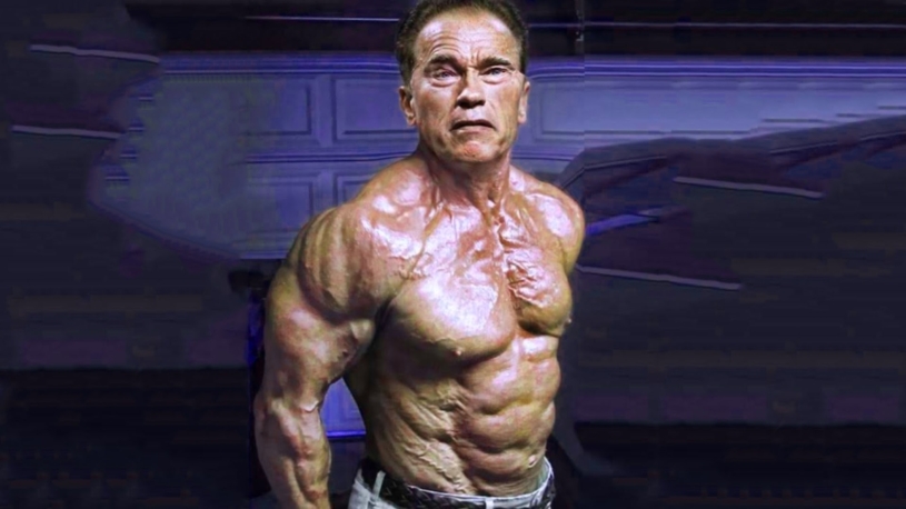 69才のシュワルツネッガーさんの体がすごい