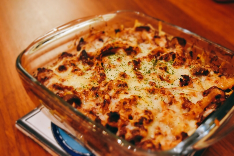 茄子とひき肉のラザニア風のレシピ