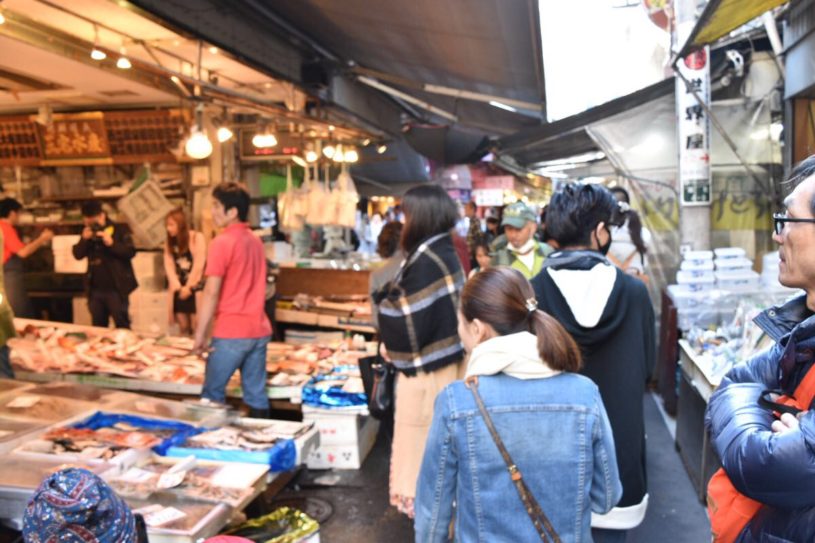築地に最高のいくら丼を作るために筋子を買いに行った