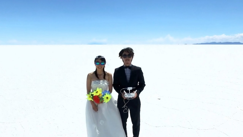 ドローンとともに世界一周計400日間旅した日本人夫婦